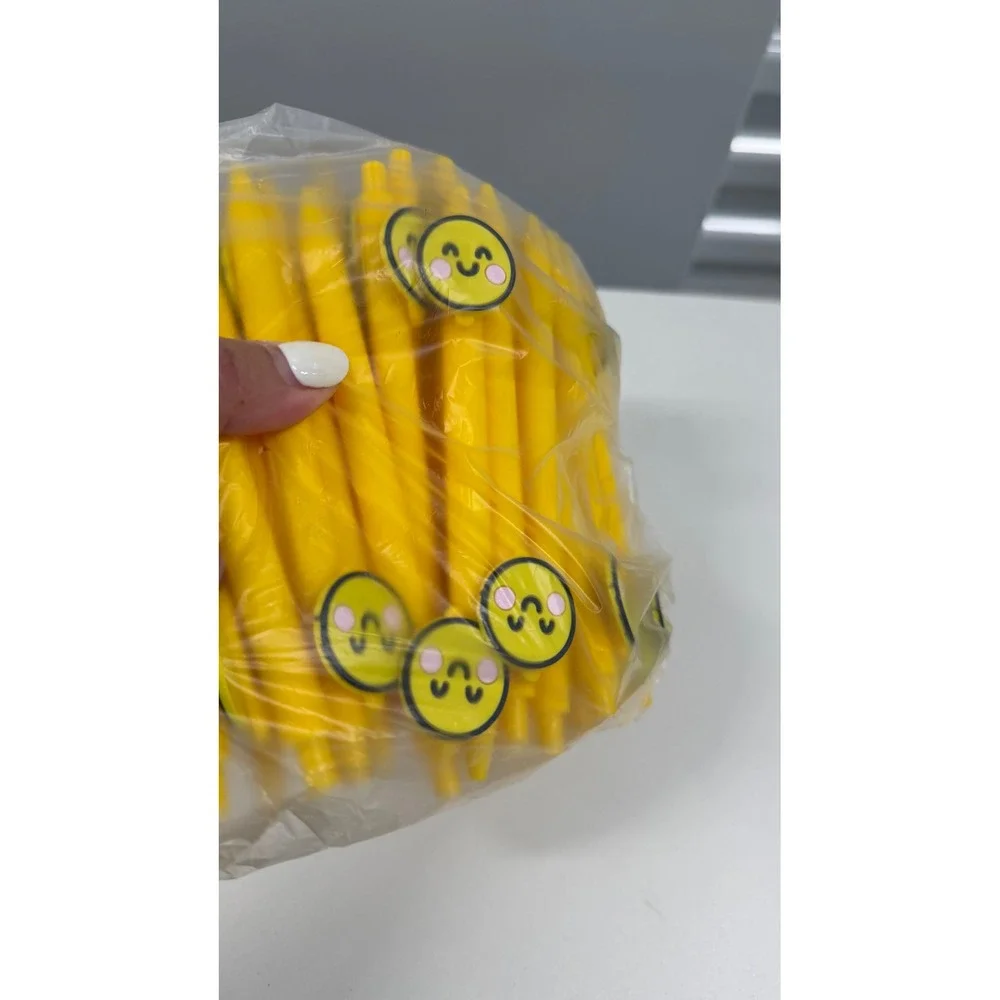72 pcs Smiley Face Stationery Set Spiral Notebooks Weekly Planner Checklist Pens